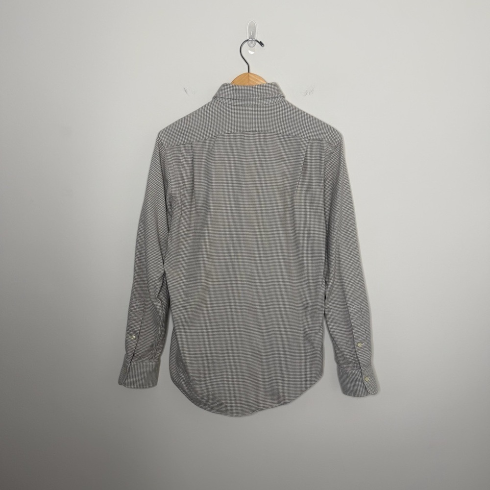 Polo Ralph Lauren Slim Fit Brushed Flannel Shirt Men’s Check Button Down pony - Picture 6 of 10